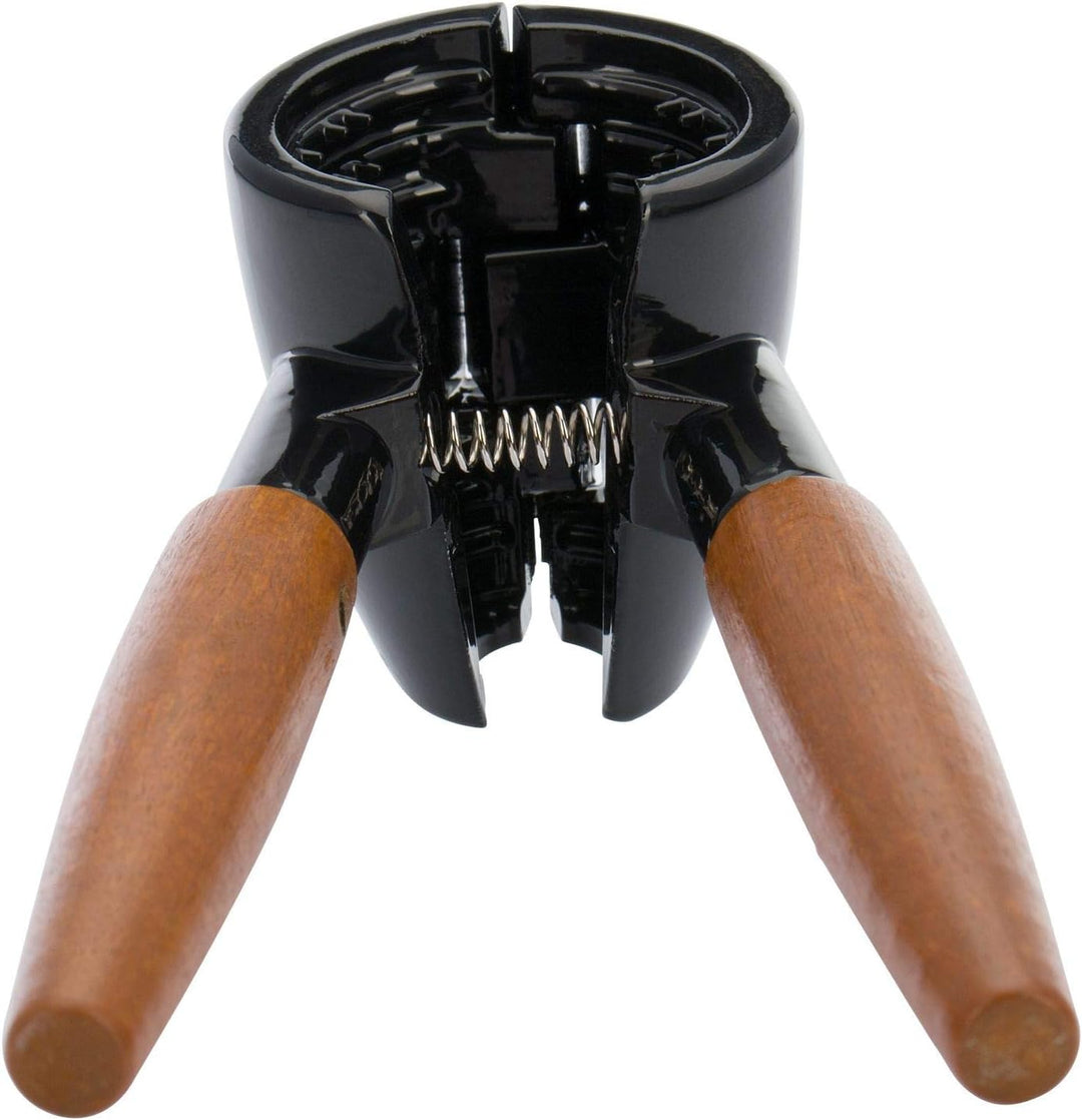 Westmark Nussknacker/Sektzange, Länge: 16,8 cm, Aluminium, Sieger Nussprofi Deluxe, Schwarz/Braun, 3