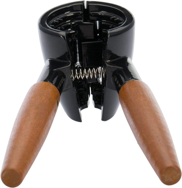 Westmark Nussknacker/Sektzange, Länge: 16,8 cm, Aluminium, Sieger Nussprofi Deluxe, Schwarz/Braun, 3
