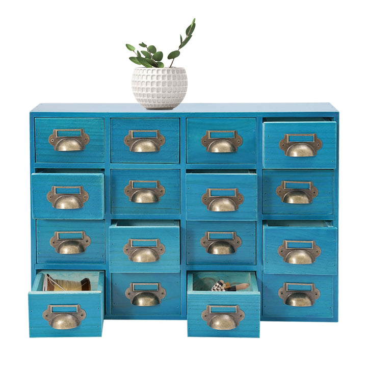 Apothekerschrank 16 Schubladen, Vintage Apothekerschrank Mit Schubladen,Apotheker Schrank Mit Schubl