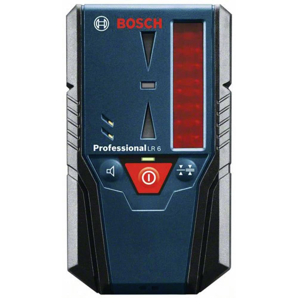Bosch Professional Laserempfänger LR 6 (roter Strahl, 2 x AAA Batterien, Reichweite: 5 - 50 m)