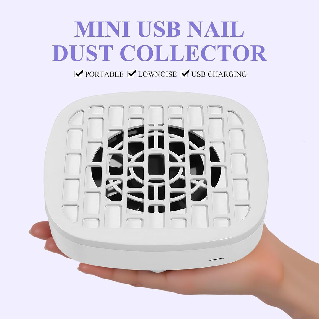 Staubsammler Nail Tech – geräuscharmer Nagelventilator, Staubsammler, leistungsstarkes Saug-Reinigun
