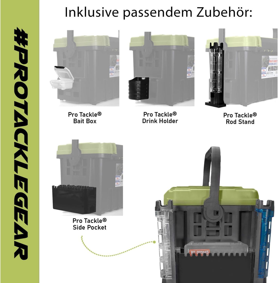 Competition Angelkoffer Angelbox Angelzubehör Gerätebox Box (XL - Bundle), XL - Bundle
