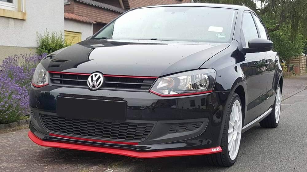 EZ-Lip EZ-LIP COLORS RED Original Universal Tuning Frontspoiler Lippe, Rot, 8.5 feet (259 cm) Rot/Au