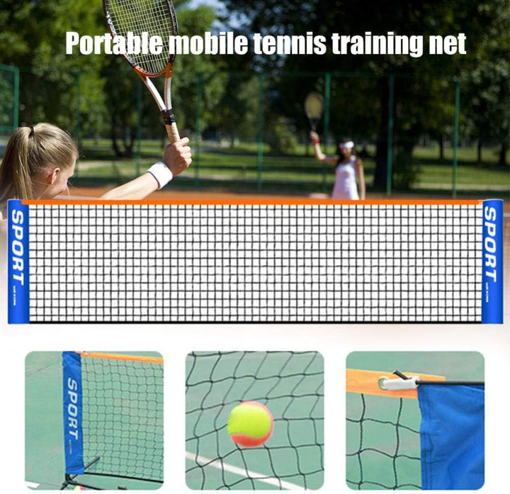 GYKLY Tennisnetz Mobiles tragbares Tennisnetz für Kinder Tennis Mehrzwecknetz, Volleyballnetz, 3.1 m