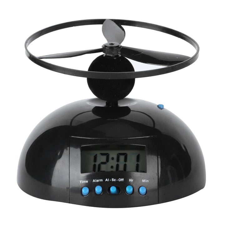 Fliegender Wecker, Propeller-Wecker, Digitale Tragbare Uhr Mit Heller Hintergrundbeleuchtung, Weckuh