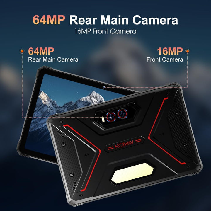 HOTWAV R9 Plus Outdoor Tablet 11 Zoll FHD+ 2025, 20080mAh Grosse Akku Rugged Tablet PC, 20GB+512GB/2