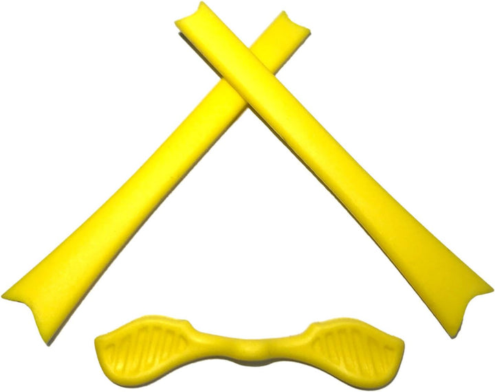 HKUCO Replacement Silicone Leg Set For Oakley Radar Ear socks Rubber Kit Red/Blue/Black/Yellow/White