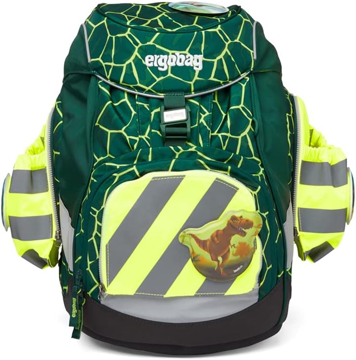 ergobag Zubehör Zip-Set Sicherheitsset 3tlg. mit Reflektorstreifen Gelb Einheitsgrösse
