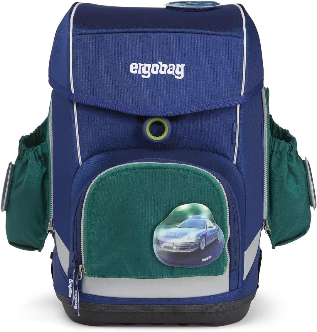 ergobag Unisex Jugend Side Pocket Zip Set dekozubehör, Grün (Verde), Einheitsgrösse