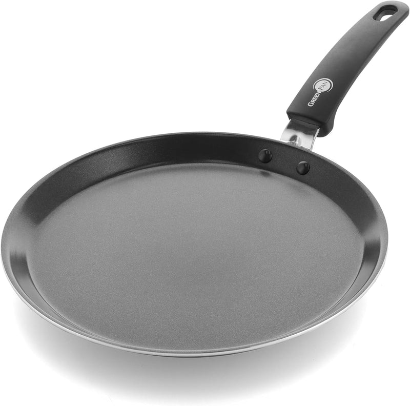 GreenPan Essentials Gesunde Keramische Antihaft-Pfannkuchenpfanne 28 cm, Crêpe-Pfanne, PFAS-frei, In