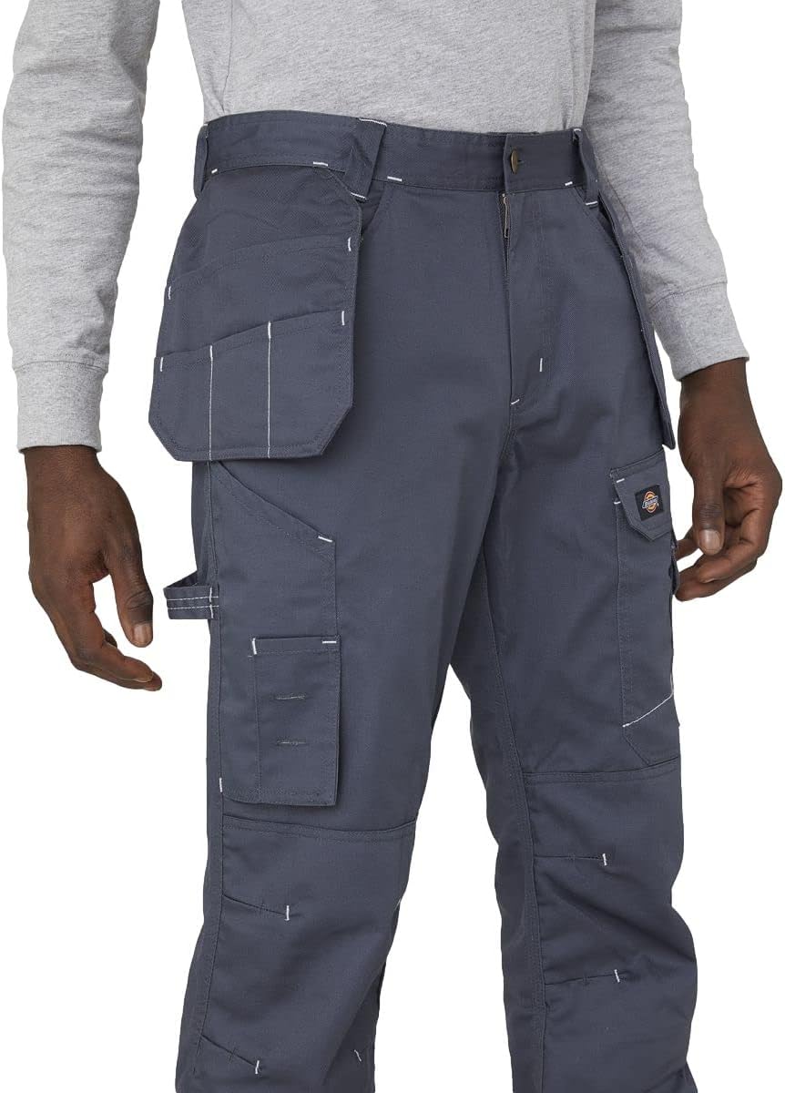 Dickies - Trousers for Men, Redhawk Pro Pants, Regular Fit, Grey, 33W33W/30L Grau 33W / 30L, Grau 33