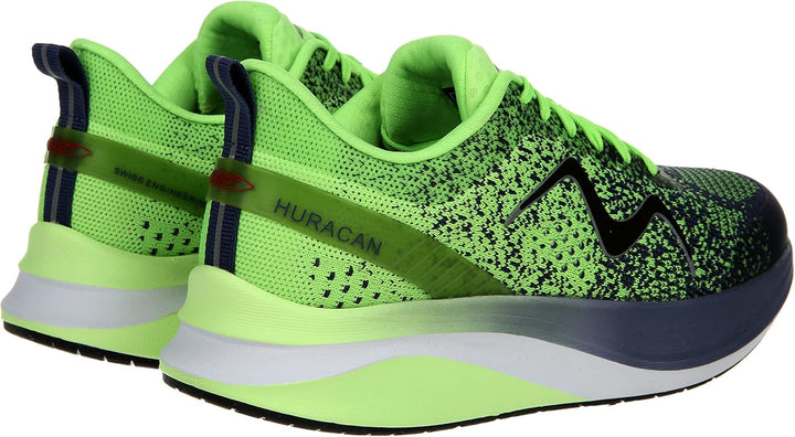 MBT Herren Huracan-3000 Lace Up M Sneaker 42 EU Grün Lime Grn Blue Indigo, 42 EU Grün Lime Grn Blue