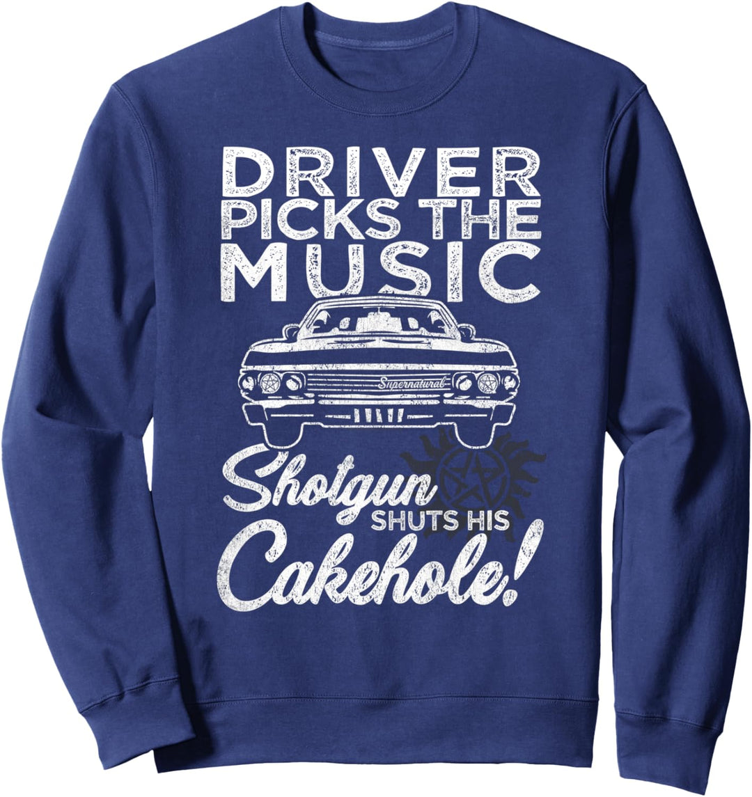 Supernatural Driver Picks Music Sweatshirt