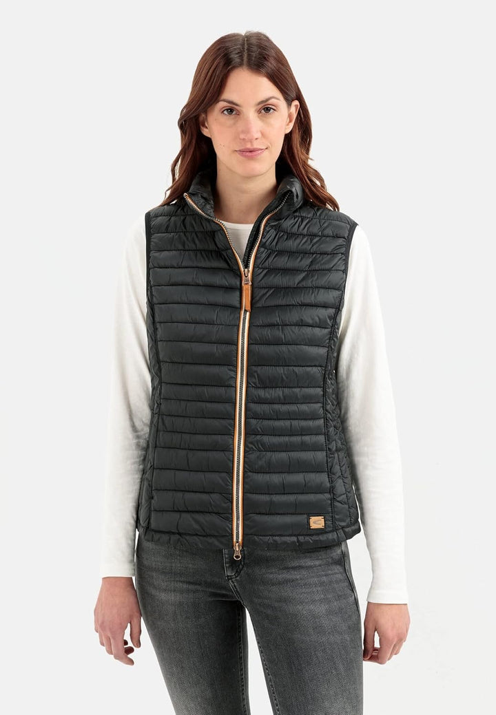 camel active 360250-9E50 - Steppweste 38 Schwarz, 38 Schwarz