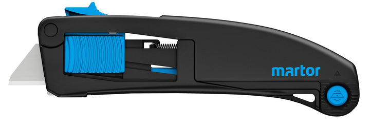 MARTOR Sicherheitsmesser mit Klingeneinzug, SECUPRO MAXISAFE, Profi Cuttermesser, Leicht, Kunststoff