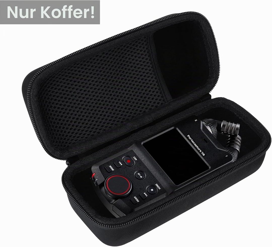 Hart Schutz Hülle Etui Tasche für Tascam Portacapture X6 Hochauflösender Handheld Mehrspurrecorder f