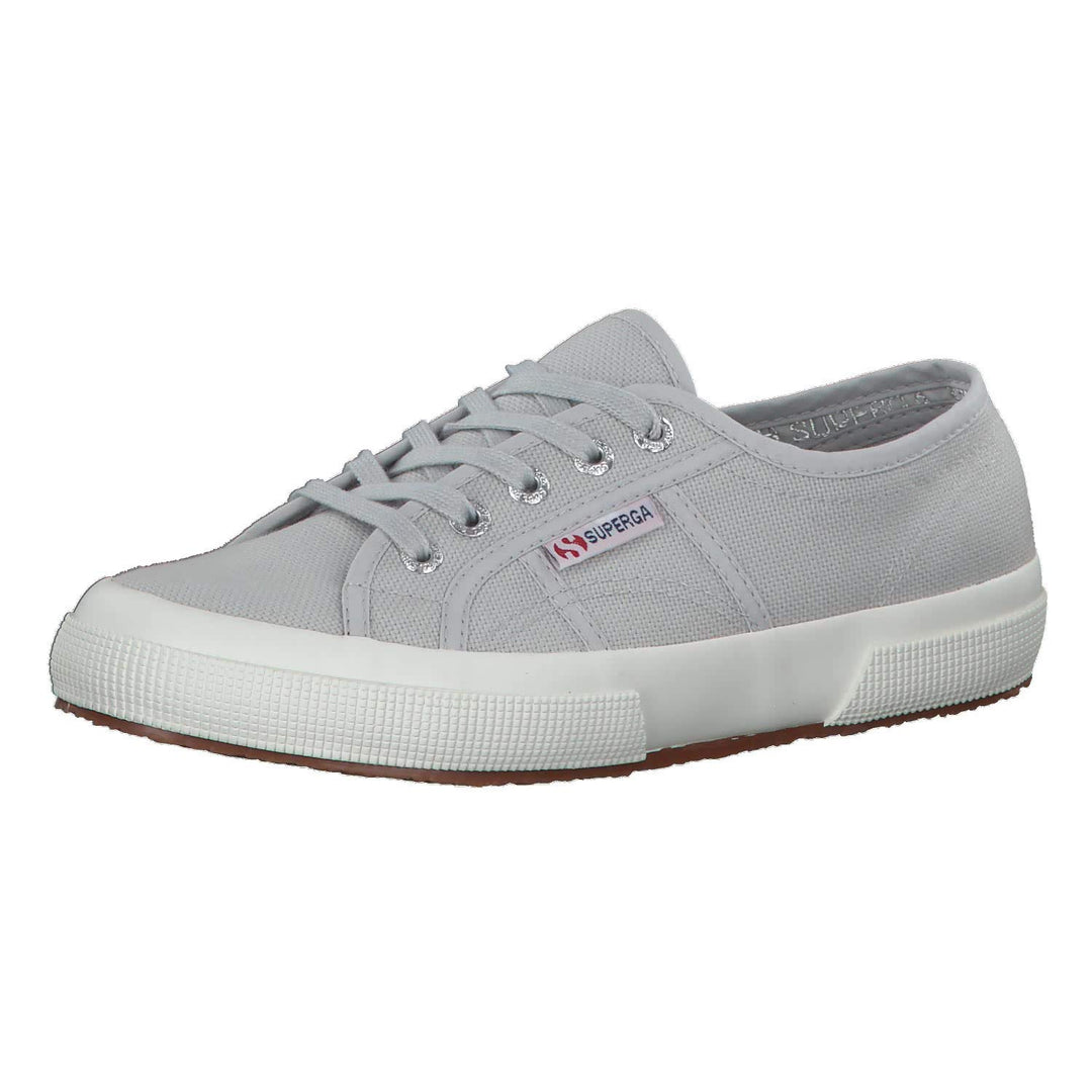 Superga 2750 Linu, Damen Schnürsneaker 35 EU Grau Grey Ash 04y, 35 EU Grau Grey Ash 04y