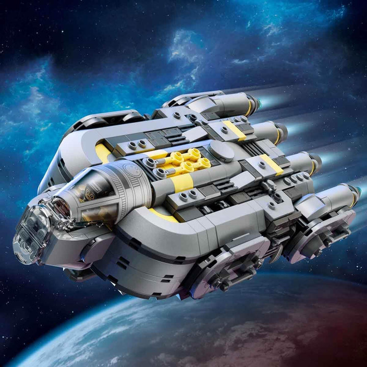 LEGO Star Wars 75445 Sternenschiff der Anzellaner - Spielet mit 3 Figuren & Einer Droiden Werkstatt