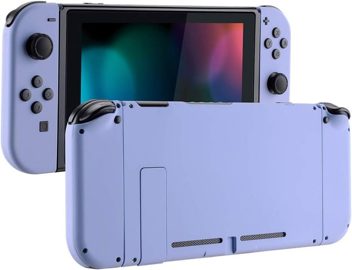 eXtremeRate Hülle Case für Nintendo Switch Joycon/Konsole, Rückgehäuse&Kickstand für Switch Console,
