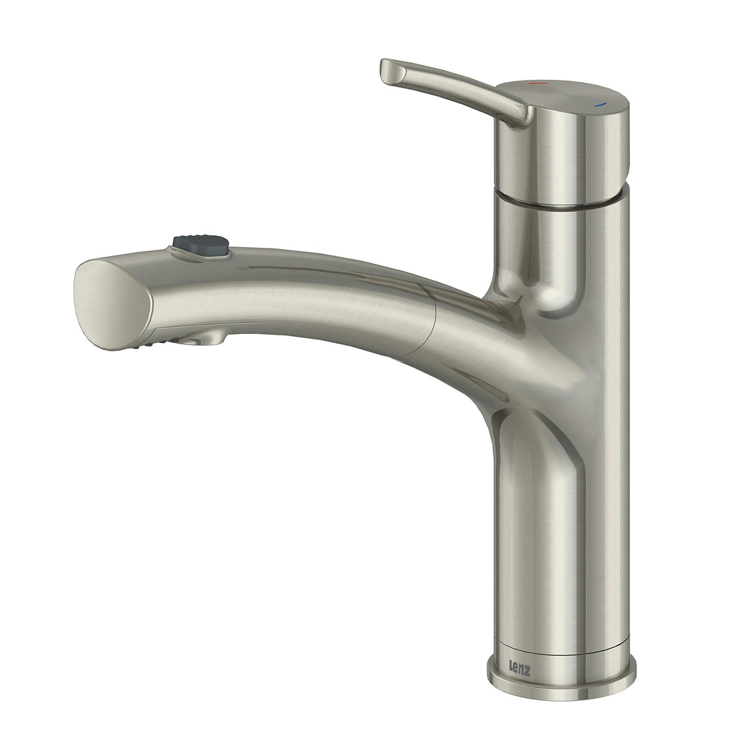 Lenz NEXO² Küchenarmatur mit Handbrause nickel-matt 46070022, Nickel-matt