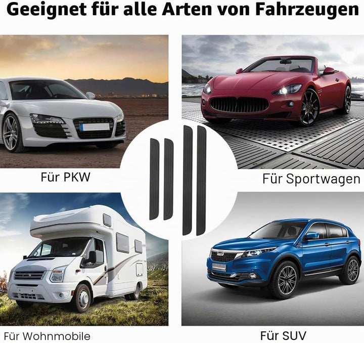 4 Stück Einstiegsleisten Auto,Auto Einstiegsleisten Schutz,schwellenschutz Auto,Einstiegsleistenabde