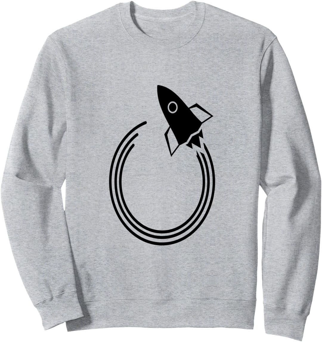 Raketenschiff-Kunst Sweatshirt