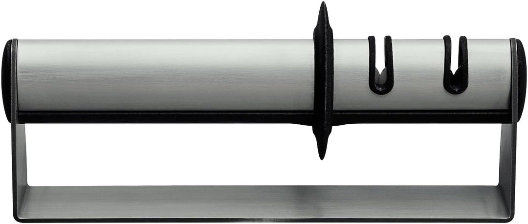 ZWILLING TWINSHARP Duo Handmesserschärfer, Edelstahl, 24,1 cm Edelstahl Messerschärfer, Edelstahl Me