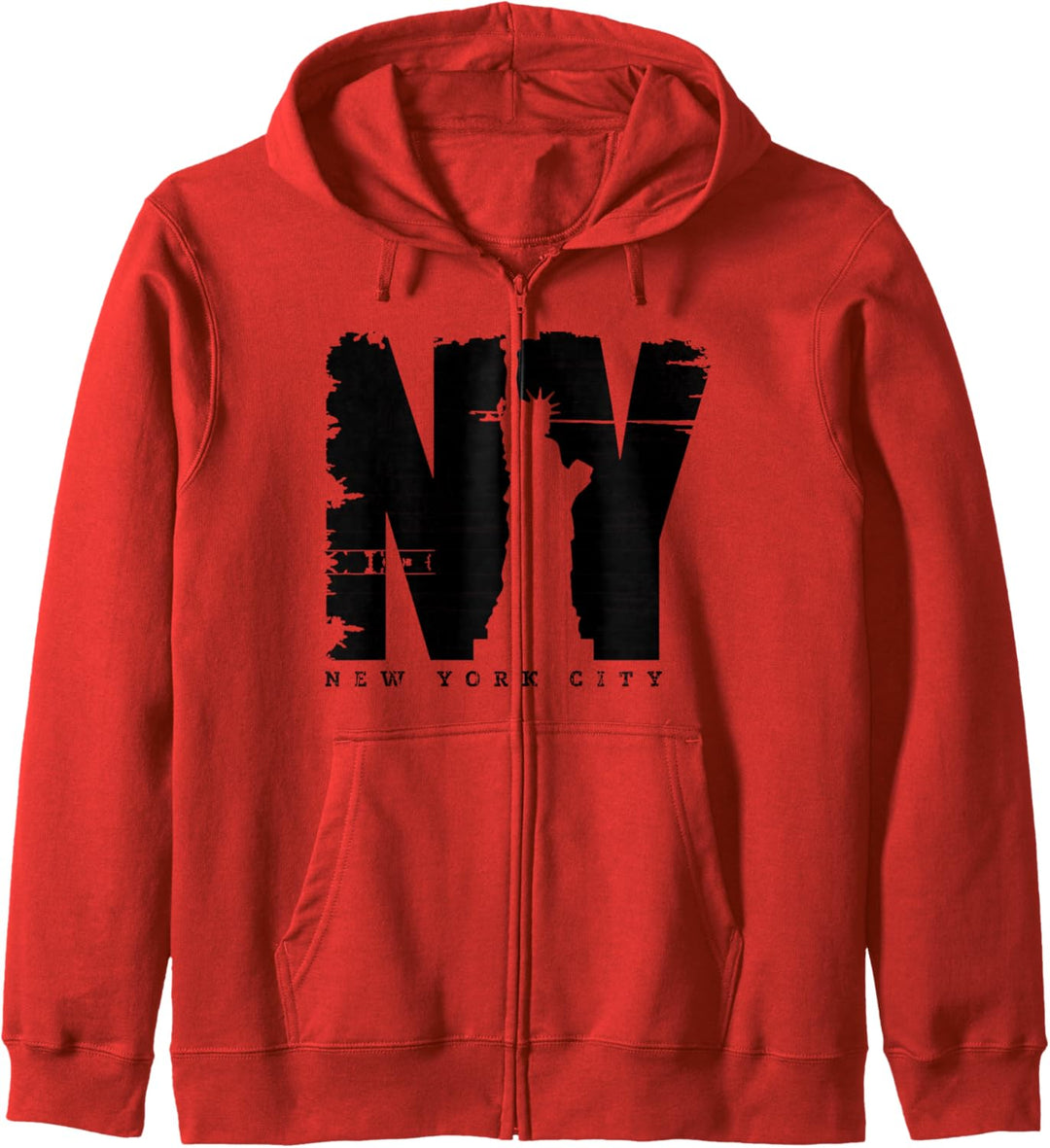 Cooles Vintage New York City Style Tee Shirts, New York City Kapuzenjacke
