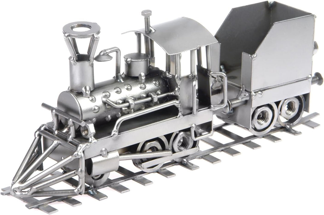 metalman24 Schraubenmännchen LOKOMOTIVE Dampflokomotive handgefertigte ausgefallene Geschenkidee