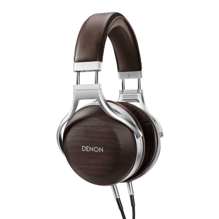 Denon AHD5200EM Premium-Over-Ear-Kopfhörer Zebraholz