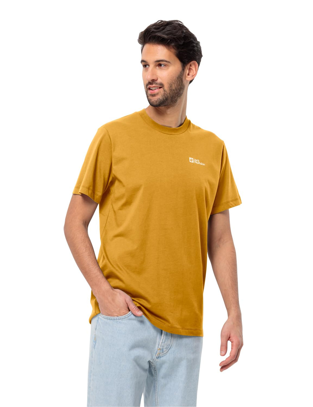 Jack Wolfskin Herren Essential T M T-Shirt (1er Pack) M Curry, M Curry