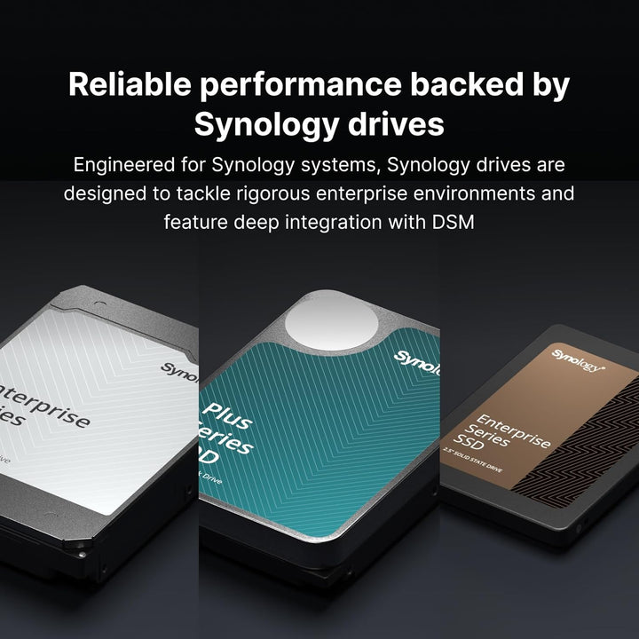 Synology 12-Bay RackStation RS2423RP+ (Diskless) RS2423RP+ 12 Einschübe, 8 GB DDR4, redundante Strom