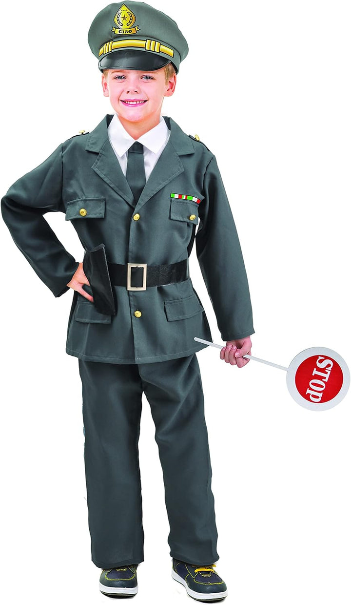 Ciao 10831.4-6 Kinderkostüm, Kinder Unisex, grau