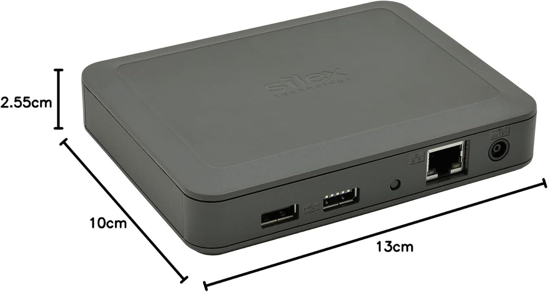 Silex Technology DS-600 USB 3.0 Device Server - Netzwerk USB-Server LAN (10/100/1000 MBit/s), USB 3.