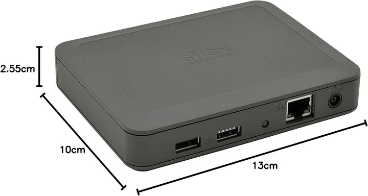 Silex Technology DS-600 USB 3.0 Device Server - Netzwerk USB-Server LAN (10/100/1000 MBit/s), USB 3.