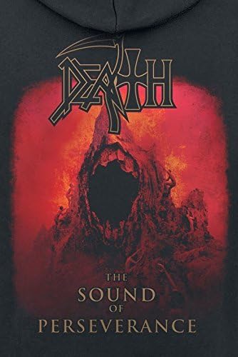 Death The Sound of Perseverance Männer Kapuzenjacke schwarz Band-Merch, Bands M Schwarz, M Schwarz