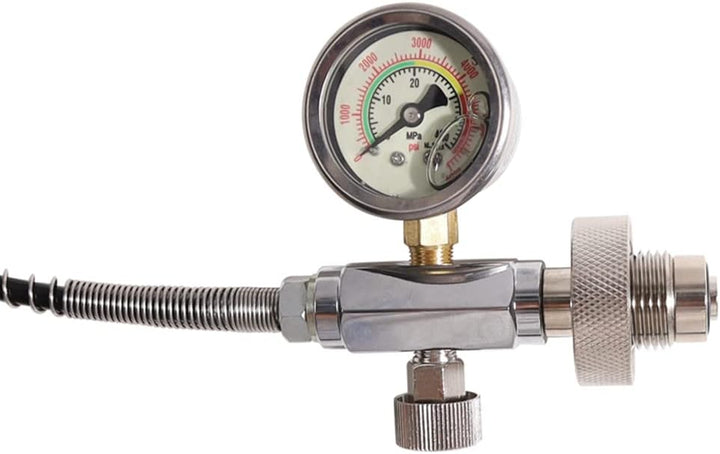 Geieold RüSten Sie Den 24-Tankstellen-Ladeadapteradapter Von Tauchflasche mit DIN-232/300-Bar-Anschl