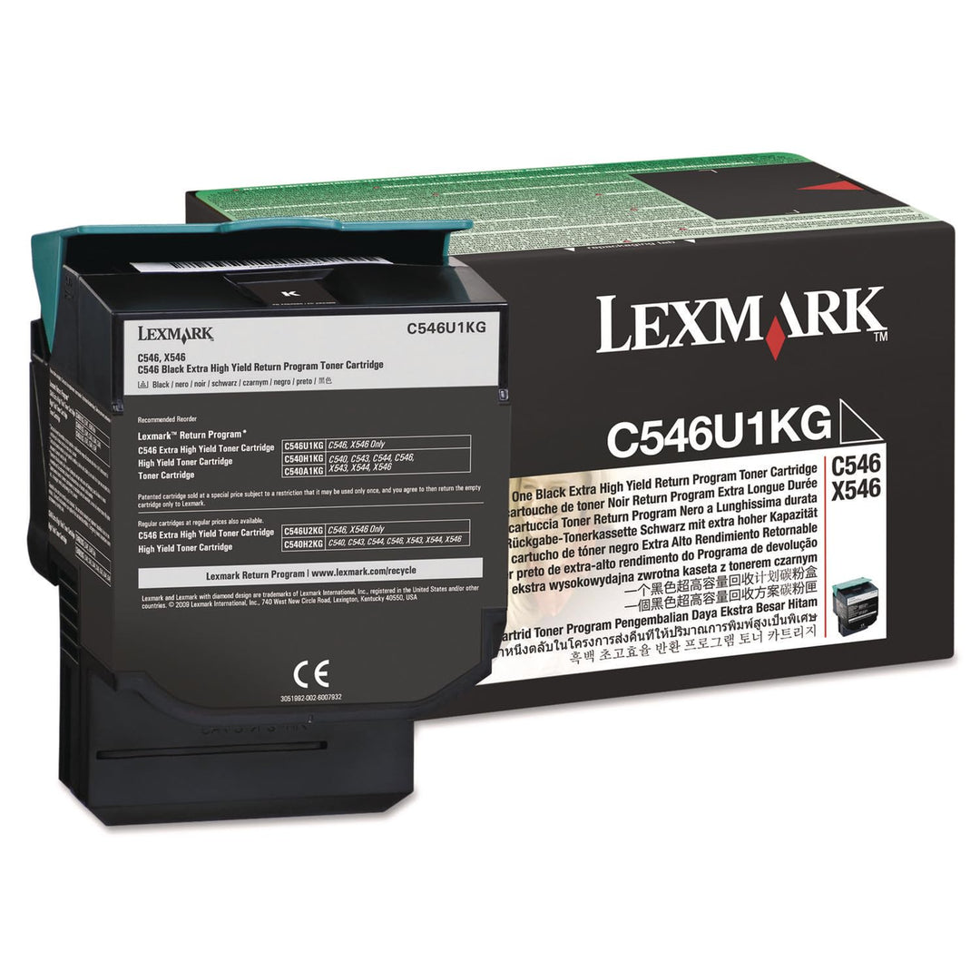Lexmark C546U1KG Toner, schwarz