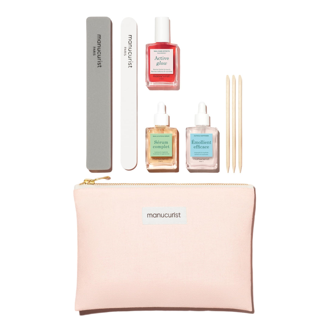 MANUCURIST Active™ Geschenkset für Damen, Maniküre-Set – Nagellack Active Glow Raspberry, komplettes