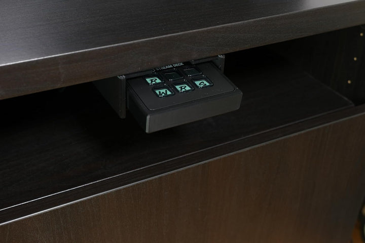 Tischhalterung passend für Elgato Stream Deck – versenkbar & clean, Klebe- oder Schraubmontage, komp