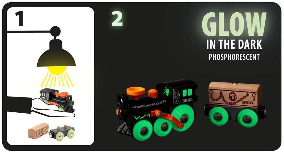 BRIO 33986 Geisterzug Glow in The Dark