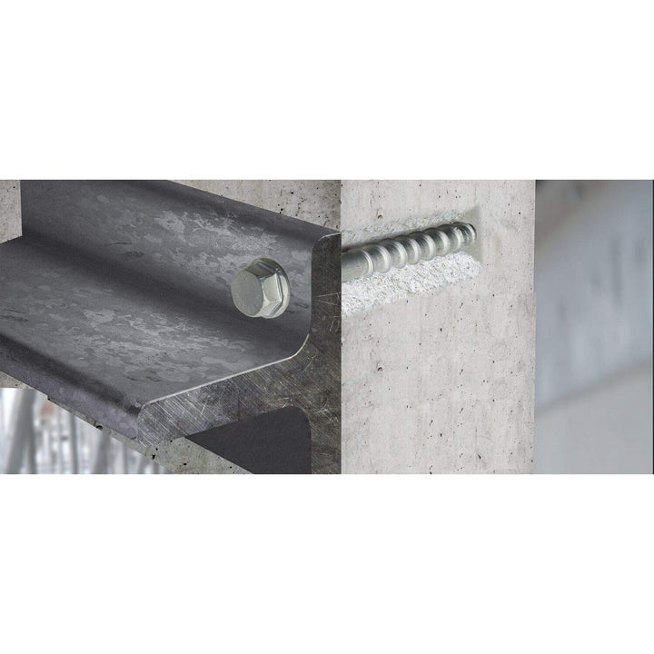 MUNGO Betonschraube MCS-S 6x 80 zinklamellenbeschichtet Inhalt: 100 Stück 6x80 mm, 6x80 mm