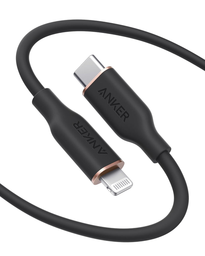 Anker Powerline III Flow, USB C Lightning Kabel, 180cm USB C auf Lightning Kabel kompatibel mit iPho