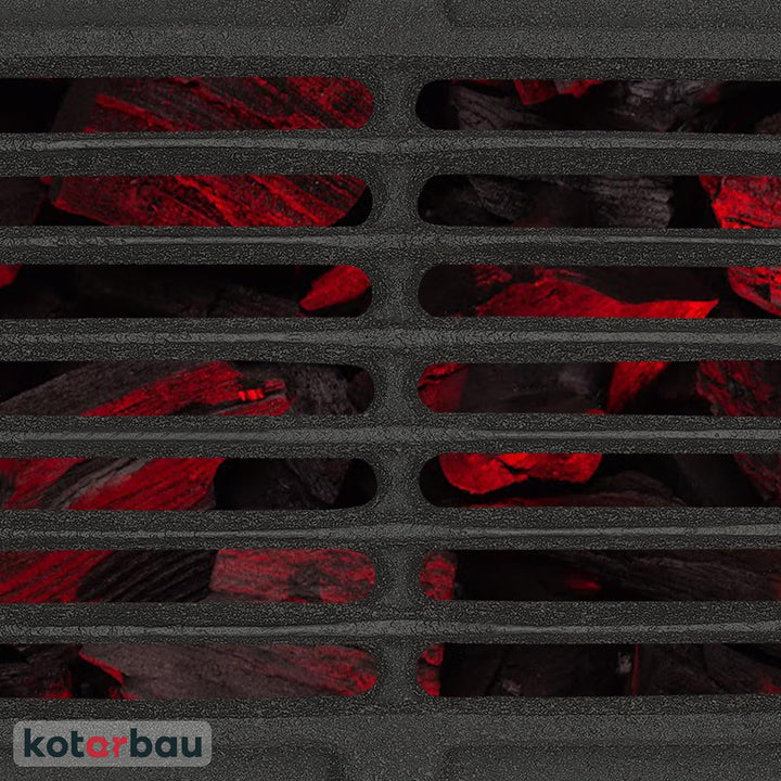 KOTARBAU Kaminrost 21,5 x 15,5 cm Kaminofen Tafelrost Ascherost Rost Ofengitter Kamin Ersatzteile Zu
