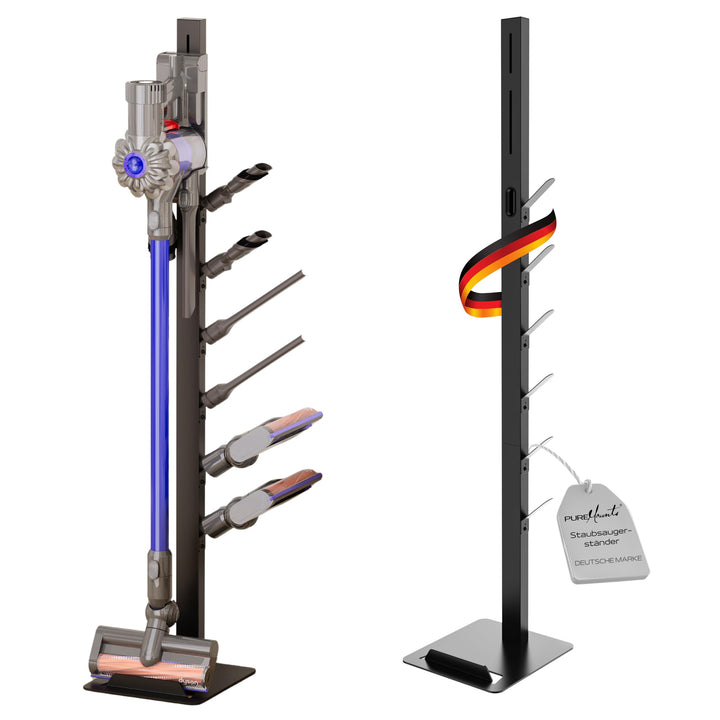 PureMounts Staubsauger Ständer Halterung universal kompatibel mit Dyson V6, V7, V8, V10, V11, V12, V