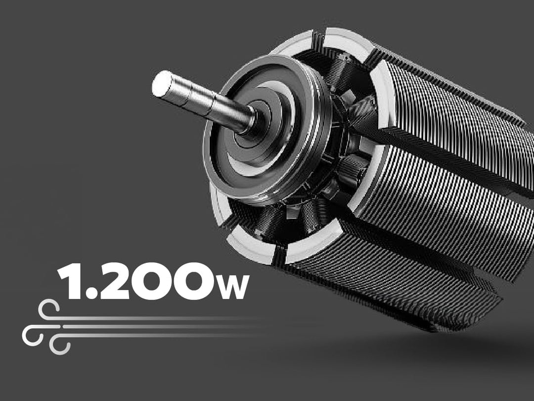 aeco HARMONY HDX1 Hochgeschwindigkeits-Ionen-Haartrockner (Highspeed: 110.000 U/min, 3 Geschwindigke