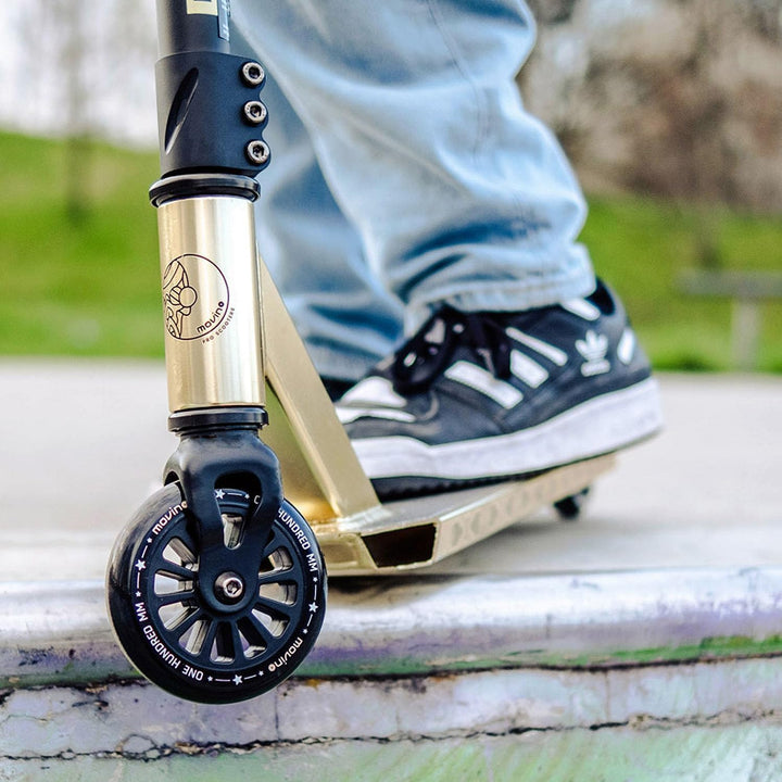 Movino Stunt Scooter Stunt Roller Kickscooter Professioneller Freestyle Roller Trick Roller ABEC 9 K