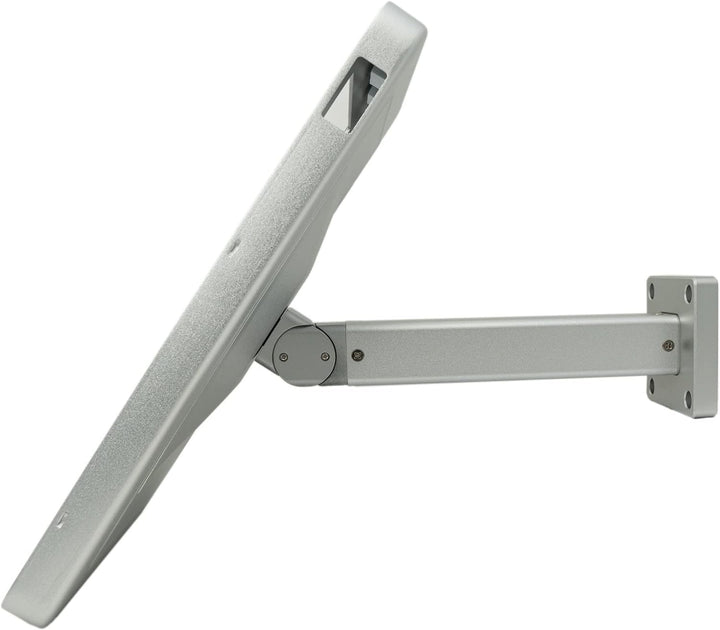 System-S Wand Tisch Halterung abschliessbar 90° für Microsoft Surface Pro 7 Pro 3 Pro 4 12.3 in Grau