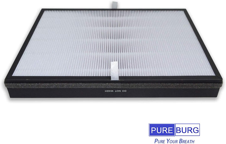 PUREBURG Ersatzfilter kompatibel mit HERILIOS HS-AP003 und Taotronics TT-AP003 Luftreiniger, 2er-Pac