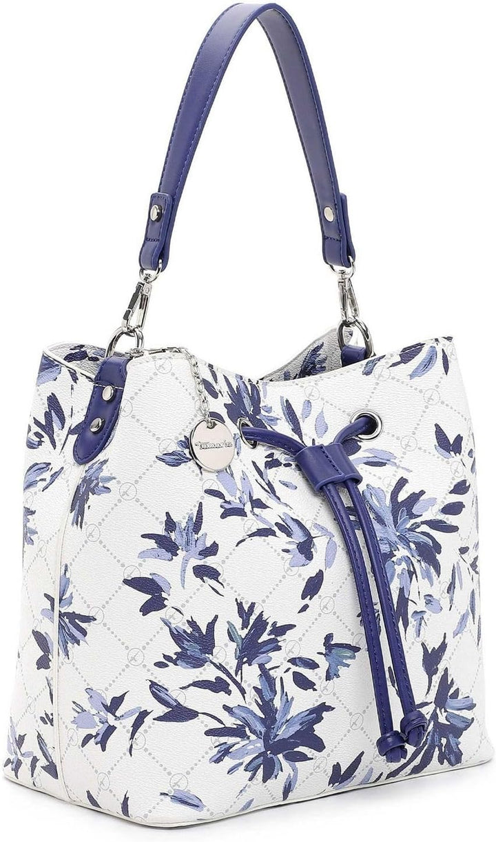 Tamaris Damen Schultertasche Kordelzug Umhängeriemen Anastasia Flower 32412 Flower 988, Flower 988